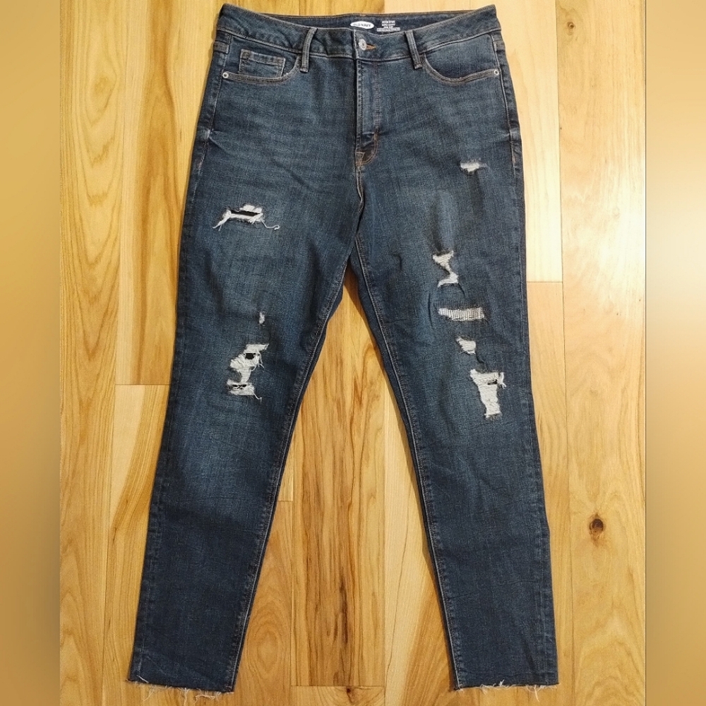 Old Navy Rockstar super skinny high rise women's size 12